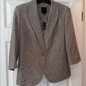 3/4 sleeve blazer